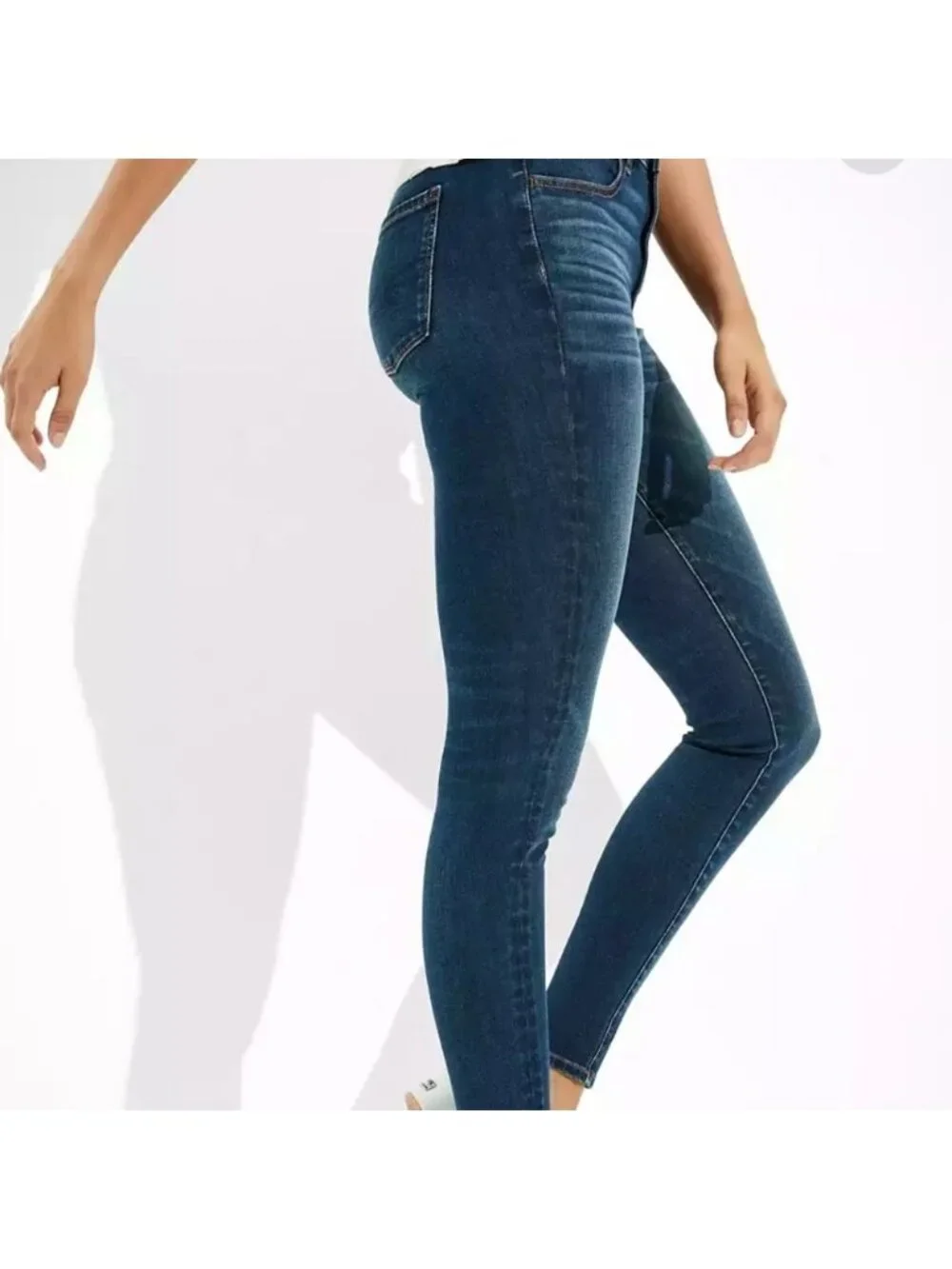 American eagle stretch skinny jeans 4 short